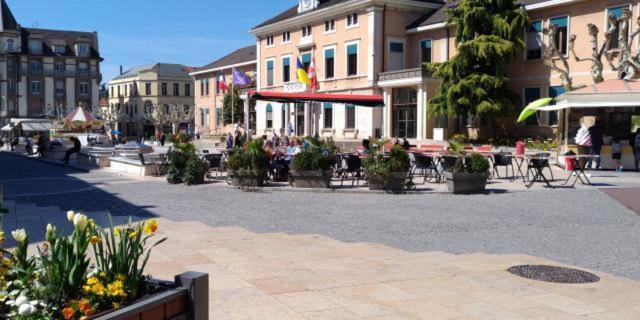 Sobnb- Rue Jura Appartement Au Calme, Neuf Proche Douane Ambilly Exterior foto